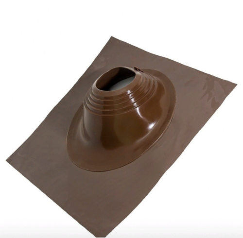 картинка Манжета кровельная профи №1 (75-200) силикон коричневая от магазина Румлес