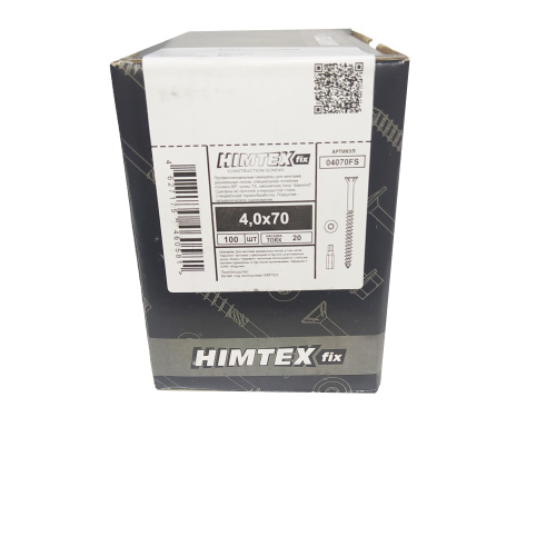 картинка Саморез для деревянных полов HIMTEXfix 4*70мм Torx20 (100шт/уп) от магазина Румлес