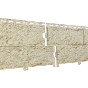картинка Фасадная панель Стоун-Хауз Камень золотистый 3.0*0.225м (с двойным замком, 10 шт/уп) от магазина Румлес
