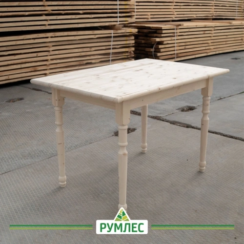 картинка Комплект для сборки. Стол прямоугольный 800*1200мм Массив сосны сорт АВ от магазина Румлес