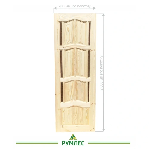 картинка Дверь межкомнатная глухая Ампир Люкс 2000*900мм от магазина Румлес