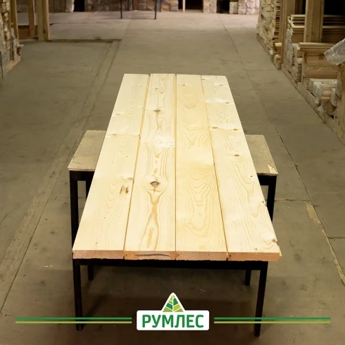 картинка Доска пола шпунтованная ель/сосна 28*142(135)*4000мм сорт АВ от магазина Румлес