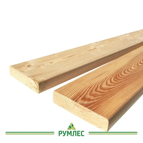 картинка Палубная доска 28*120*4000мм сорт А лиственница от магазина Румлес
