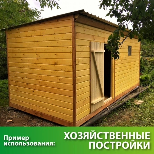 картинка Имитация бруса ель/сосна 16*142(135)*3000мм сорт С Вологда от магазина Румлес