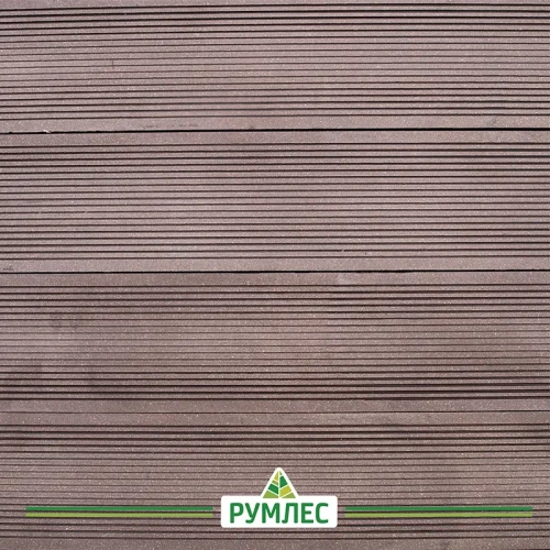 картинка ДПK доска террасная вельвет 23*146*3000мм венге экстра+ от магазина Румлес