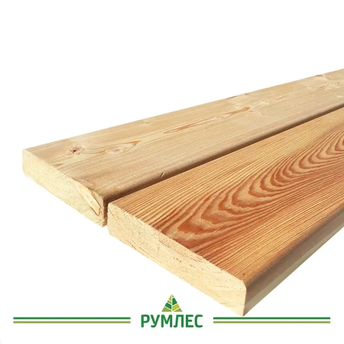 картинка Палубная доска 28*120*4000мм сорт А лиственница от магазина Румлес