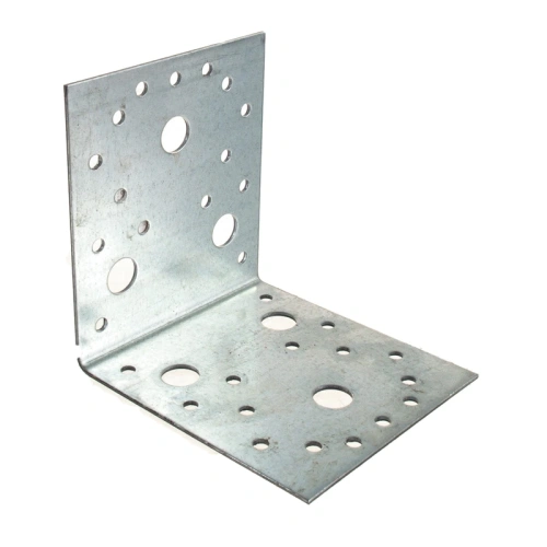картинка Уголок крепежный 90° оцинкованный 105*105*90*2мм от магазина Румлес