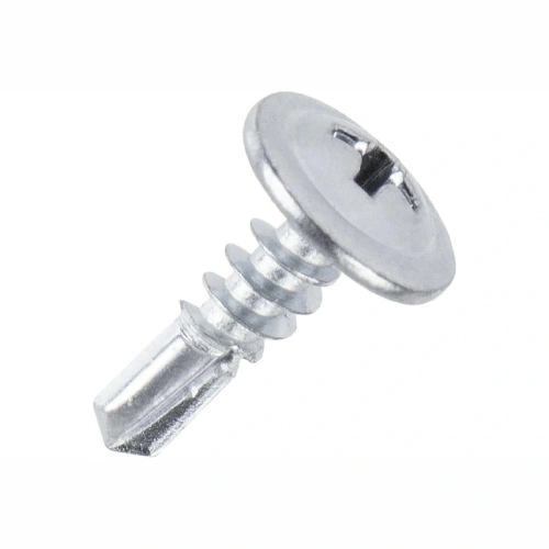 картинка Саморезы по металлу с пресс-шайбой 4.2*13мм оцинкованные от магазина Румлес