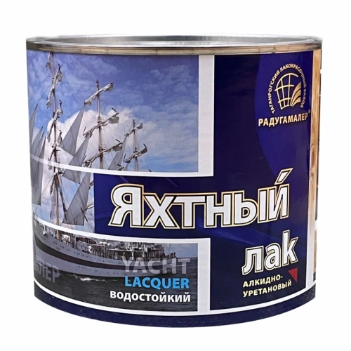 картинка Лак яхтный глянцевый Радуга 1.9л алкид-уретан. от магазина Румлес