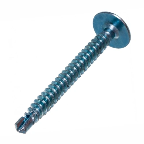 картинка Саморезы по металлу с пресс-шайбой 4.2*41мм оцинкованные от магазина Румлес