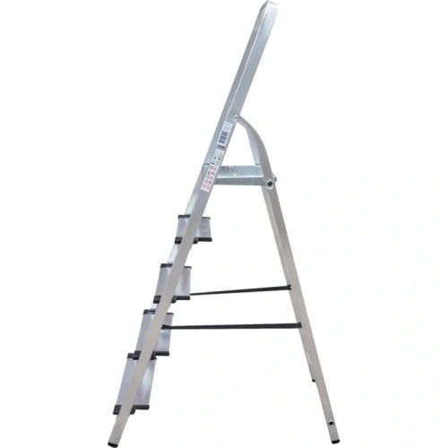 картинка Стремянка алюминиевая широкие ступени Новая Высота 5 ступеней 1117105 от магазина Румлес