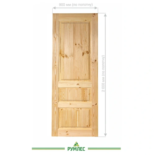 картинка Дверь межкомнатная глухая Модерн 2000*900мм от магазина Румлес