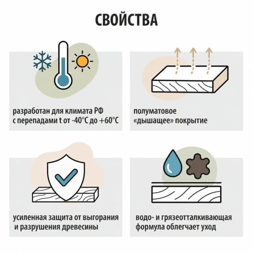 картинка Лессирующий антисептик для древесины Акватекс Прованс венге 2,5л от магазина Румлес