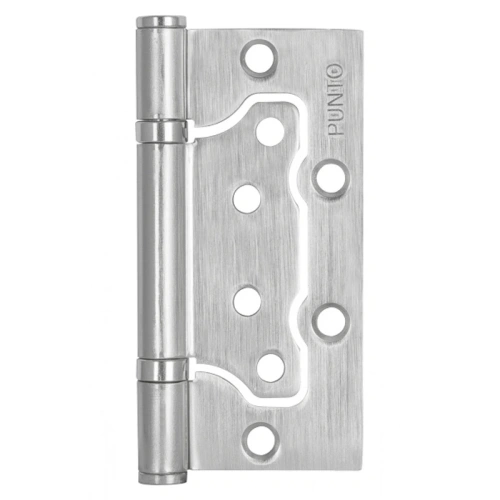 картинка Петля накладная Punto 500-2BB 100*2.5мм матовый никель от магазина Румлес