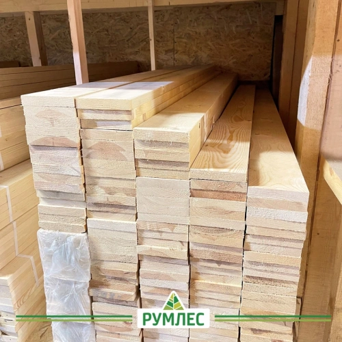 картинка Доска строганая камерной сушки 20*110*1000мм сорт АВ ель/сосна от магазина Румлес