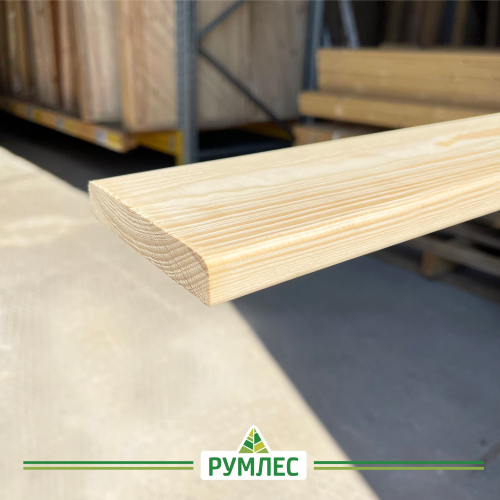 картинка Доска строганая камерной сушки 21*115*2000мм сорт АВ ель/сосна (с фаской на углах) от магазина Румлес
