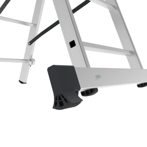 картинка Лестница трехсекционная алюминиевая Новая Высота серия NV100 3*8 ступеней 1230308 от магазина Румлес