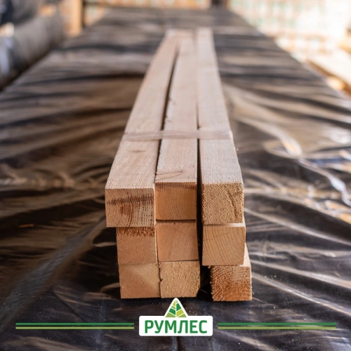 картинка Брусок нестроганый камерной сушки 50*50*3000мм 1-3 сорт хвойные породы от магазина Румлес