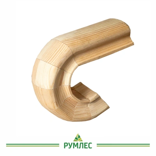 картинка Окончание к поручню 45*65мм Сосна сорт Экстра сращенное от магазина Румлес