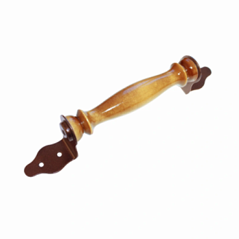 картинка Ручка декоративная Домарт мод. 2 медь антик. 360мм береза от магазина Румлес