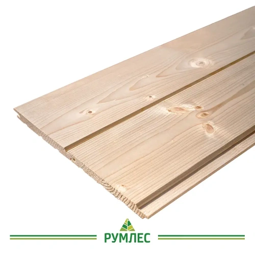 картинка Имитация бруса ИжПрофиль Ель 17*172(152)*6000мм сорт АВ увеличенный шип 20мм от магазина Румлес