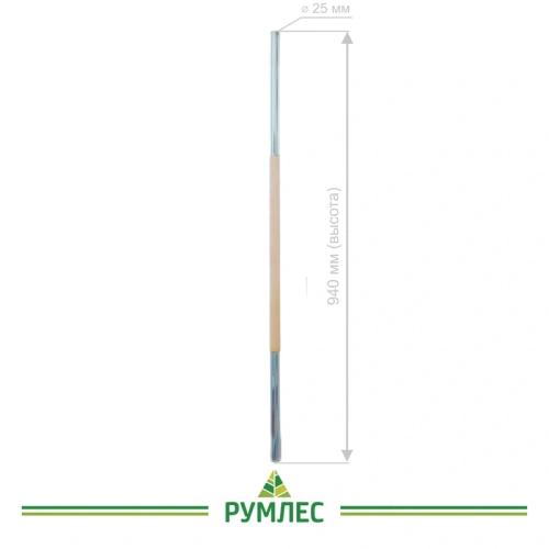 картинка Комбинированная балясина № 6 от магазина Румлес