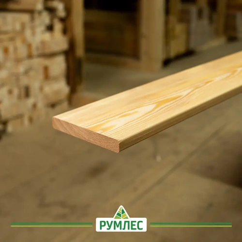 картинка Планкен прямой 20*140*3000мм сорт Экстра лиственница от магазина Румлес