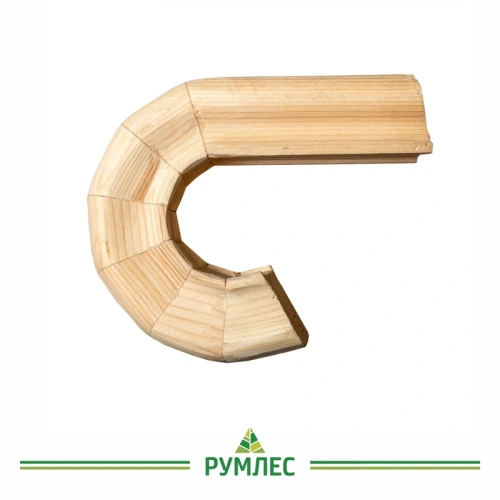 картинка Окончание к поручню 45*65мм Сосна сорт Экстра сращенное от магазина Румлес