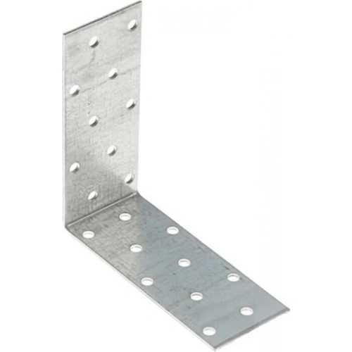 картинка Уголок крепежный 90° оцинкованный 100*100*50*2мм от магазина Румлес