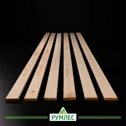 картинка Доска строганая камерной сушки 20*90*3000мм сорт С ель/сосна (с фаской на углах) от магазина Румлес