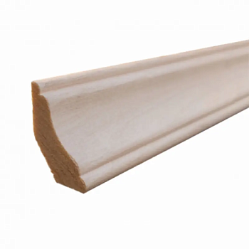 картинка Плинтус осина фигурный 45*2400мм сорт А сращенный от магазина Румлес