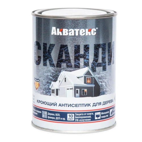картинка Кроющий антисептик Акватекс Сканди Фьорд 0.75л от магазина Румлес