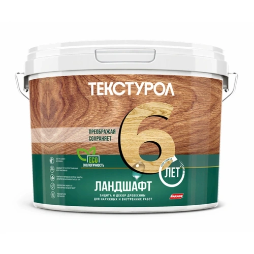 картинка Текстурол ЛАНДШАФТ Махагон 2.5л полукроющая пропитка-антисептик для древесины от магазина Румлес