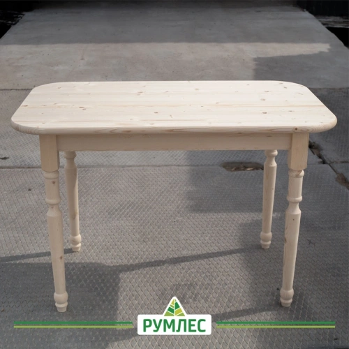 картинка Комплект для сборки. Стол овальный 700*1200мм Массив сосны сорт АВ от магазина Румлес