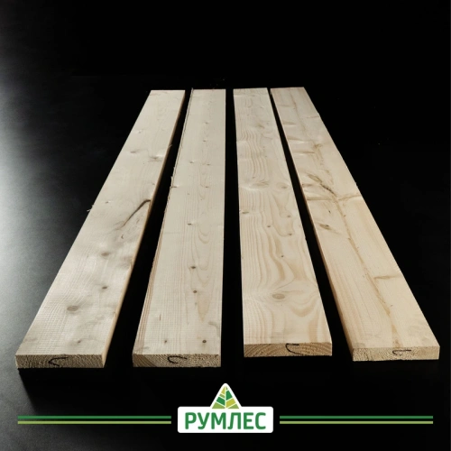 картинка Доска строганая камерной сушки 25*145*2000мм сорт С ель/сосна от магазина Румлес