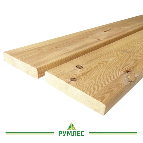 картинка Палубная доска 28*142*3000мм сорт АВ лиственница от магазина Румлес