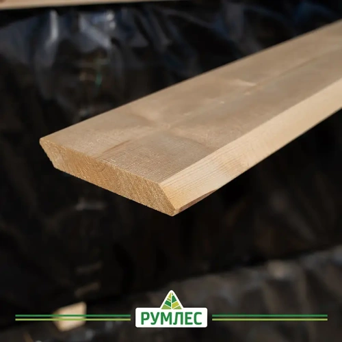 картинка Планкен скошенный 20*145*6000мм сорт АВ Ель 100% от магазина Румлес