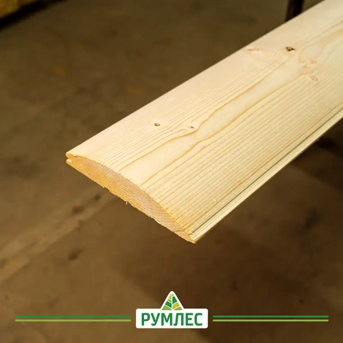 картинка Блок-хаус ель/сосна 36*192(185)*2500мм сорт АВ Киров от магазина Румлес