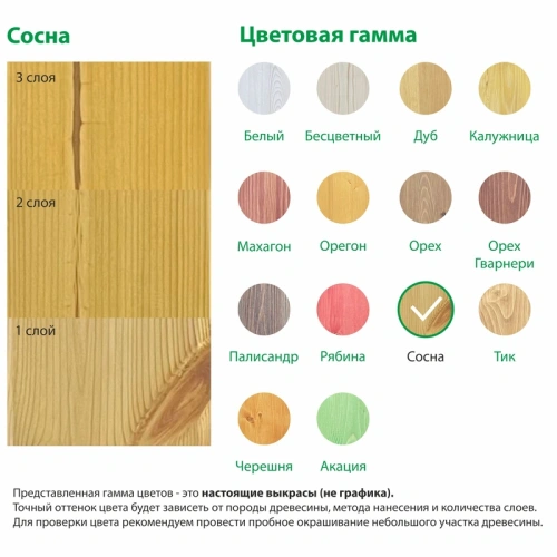 картинка Текстурол ТИКСО Сосна 3л деревозащитное средство от магазина Румлес