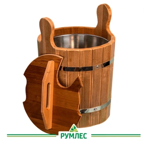 картинка Запарник термолипа с крышкой и металлической вставкой 12л от магазина Румлес