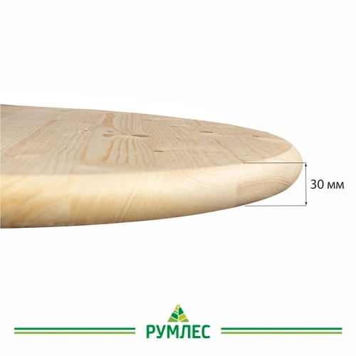 картинка Столешница круглая хвоя d-1000мм сорт АВ от магазина Румлес