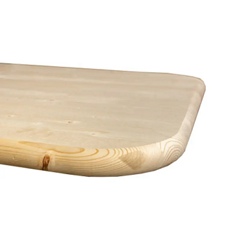 картинка Столешница овальная хвоя 30*600*1000мм сорт АВ от магазина Румлес