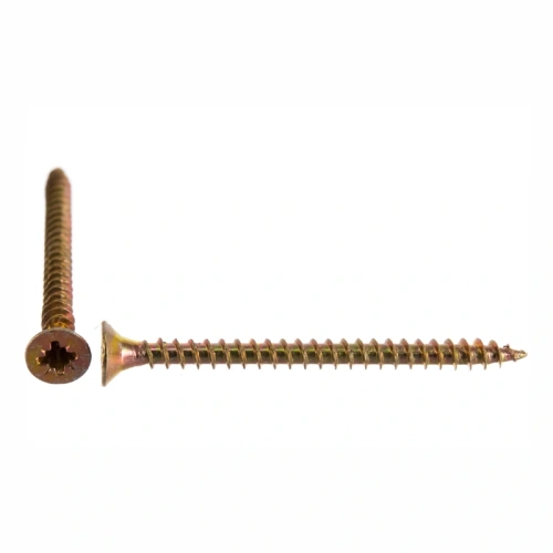 картинка Саморезы универсальные 3*40мм желтый цинк от магазина Румлес