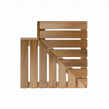 картинка Модуль полока угловой 800*800мм термолипа от магазина Румлес