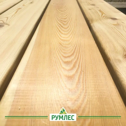 картинка Палубная доска 28*120*4000мм сорт А лиственница от магазина Румлес