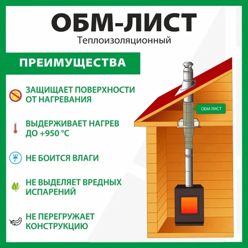 картинка Лист базальтовый ОБМ (5*500*1200 - 2 шт) от магазина Румлес