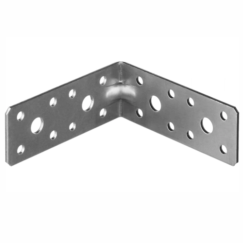 картинка Уголок крепежный усиленный 90*90*40*2мм оцинкованный от магазина Румлес