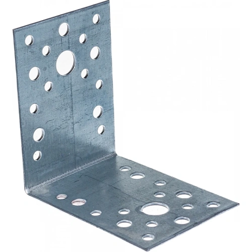 картинка Уголок крепежный 90° оцинкованный 90*90*65*2мм от магазина Румлес
