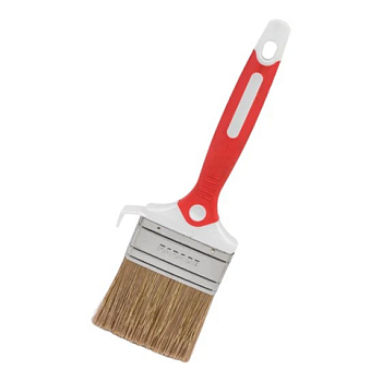 картинка Кисть плоская изностойкая для лаков, масла PARADE, смешанная щетина, 70мм от магазина Румлес