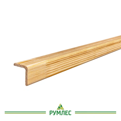 картинка Угол наружный сосна 30*30*2500мм сорт Экстра сращенный от магазина Румлес